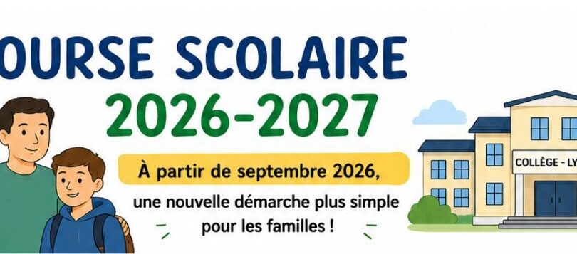 Bourse scolaire 2026-2027